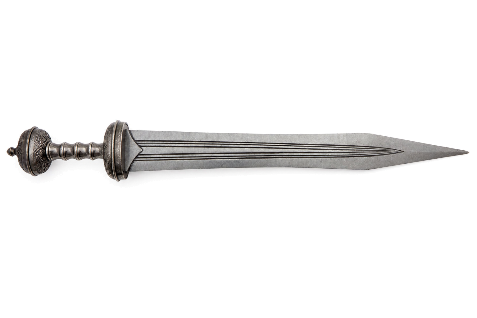 Denix 4116/NQ Julius Caesar Roman sword replica unsheathed, right-facing view