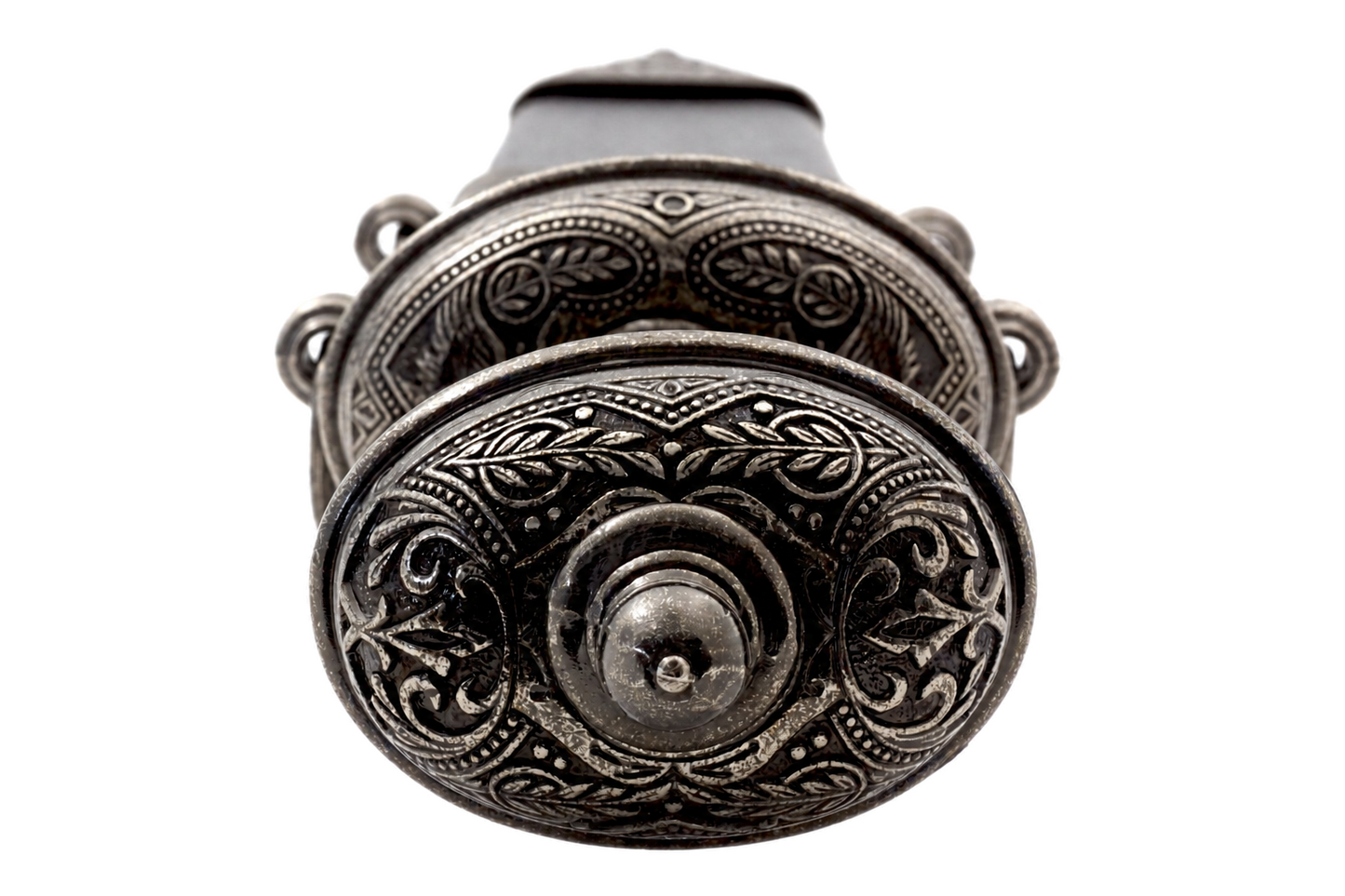 Denix 4116/NQ Julius Caesar sword ornate pommel end detail