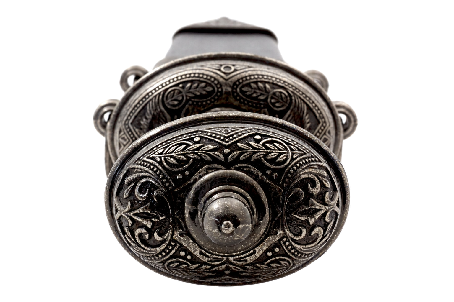 Denix 4116/NQ Julius Caesar sword ornate pommel end detail