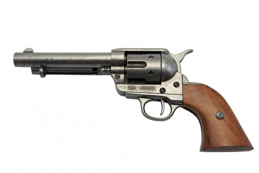 Denix 1873 5.5" Barrel Non-Firing Revolver in Grey - TCN VAULT