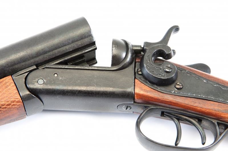 Denix 1868 Double Barrel "Coach" Non-Firing Shotgun - TCN VAULT
