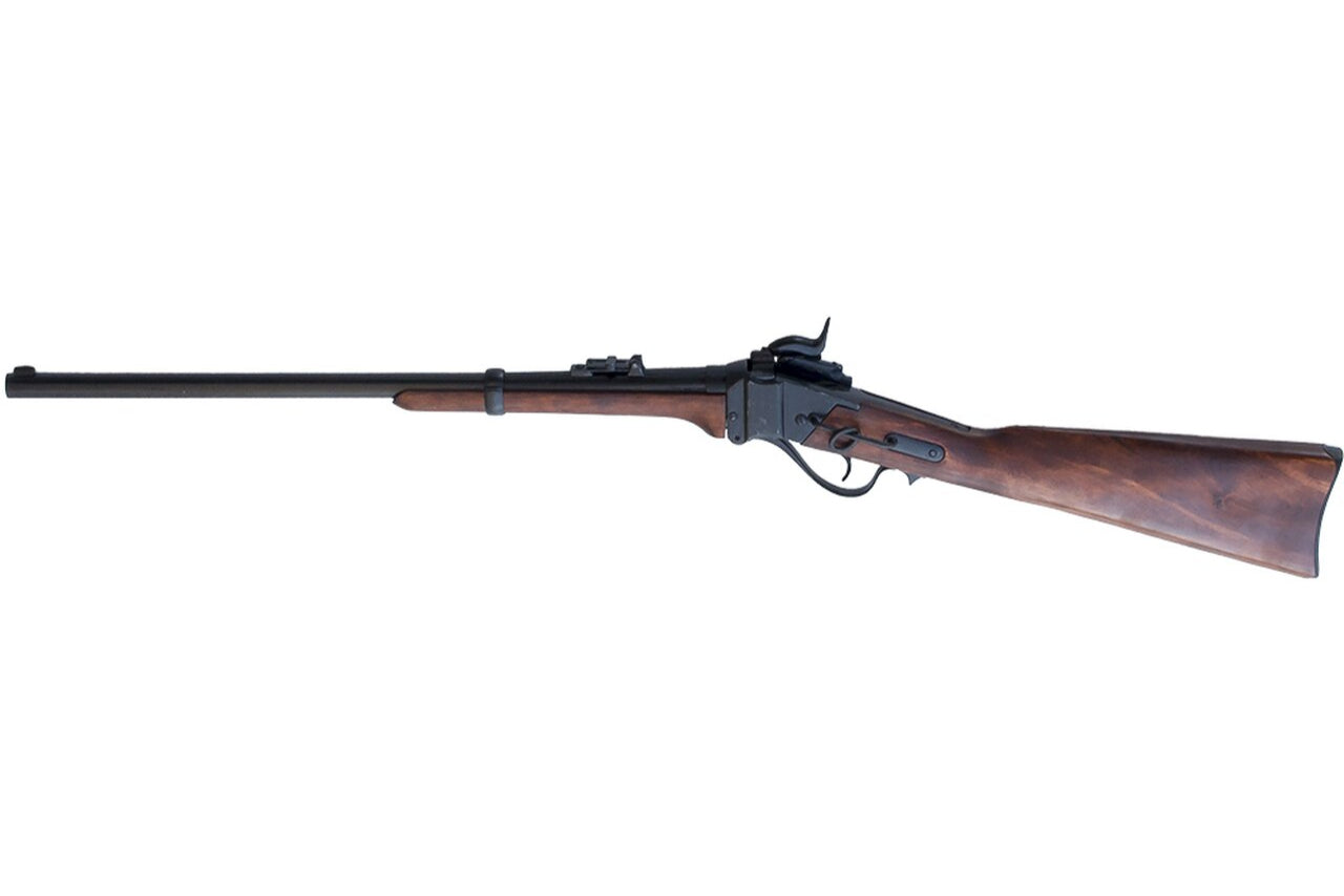 Denix 1859 Sharps Non-Firing Replica Carbine Rifle in Black - TCN VAULT