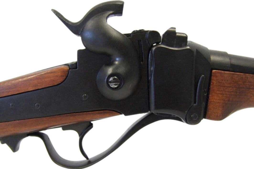 Denix 1859 Sharps Non-Firing Replica Carbine Rifle in Black - TCN VAULT