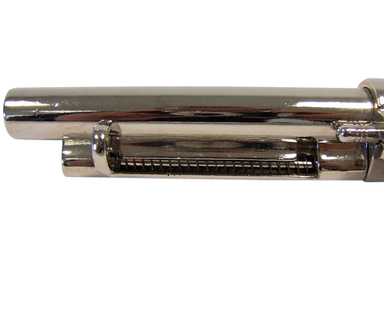 Denix 1873 SAA Peacemaker Non-Firing Revolver in Nickel - TCN VAULT