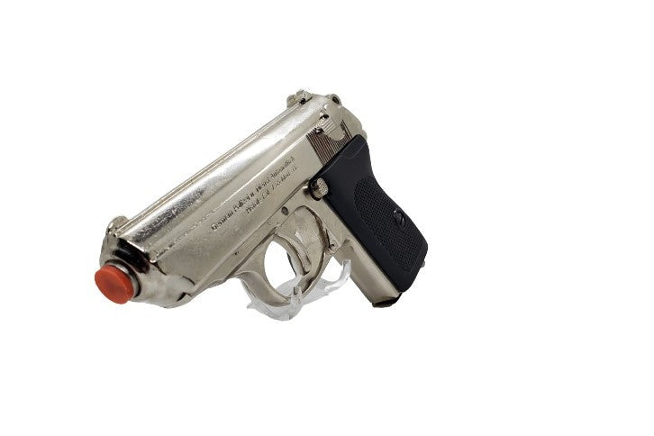 Denix Walther PPK James Bond Non-Firing Prop Gun in Nickel - TCN VAULT