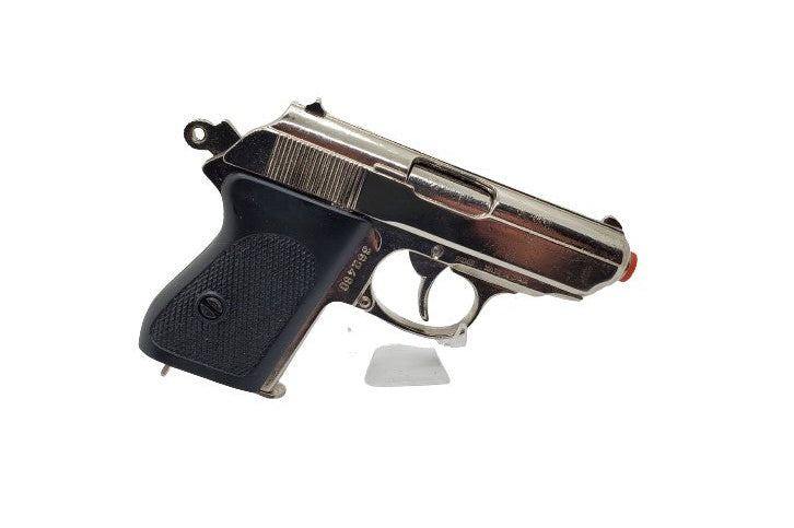 Denix Walther PPK James Bond Non-Firing Prop Gun in Nickel - TCN VAULT