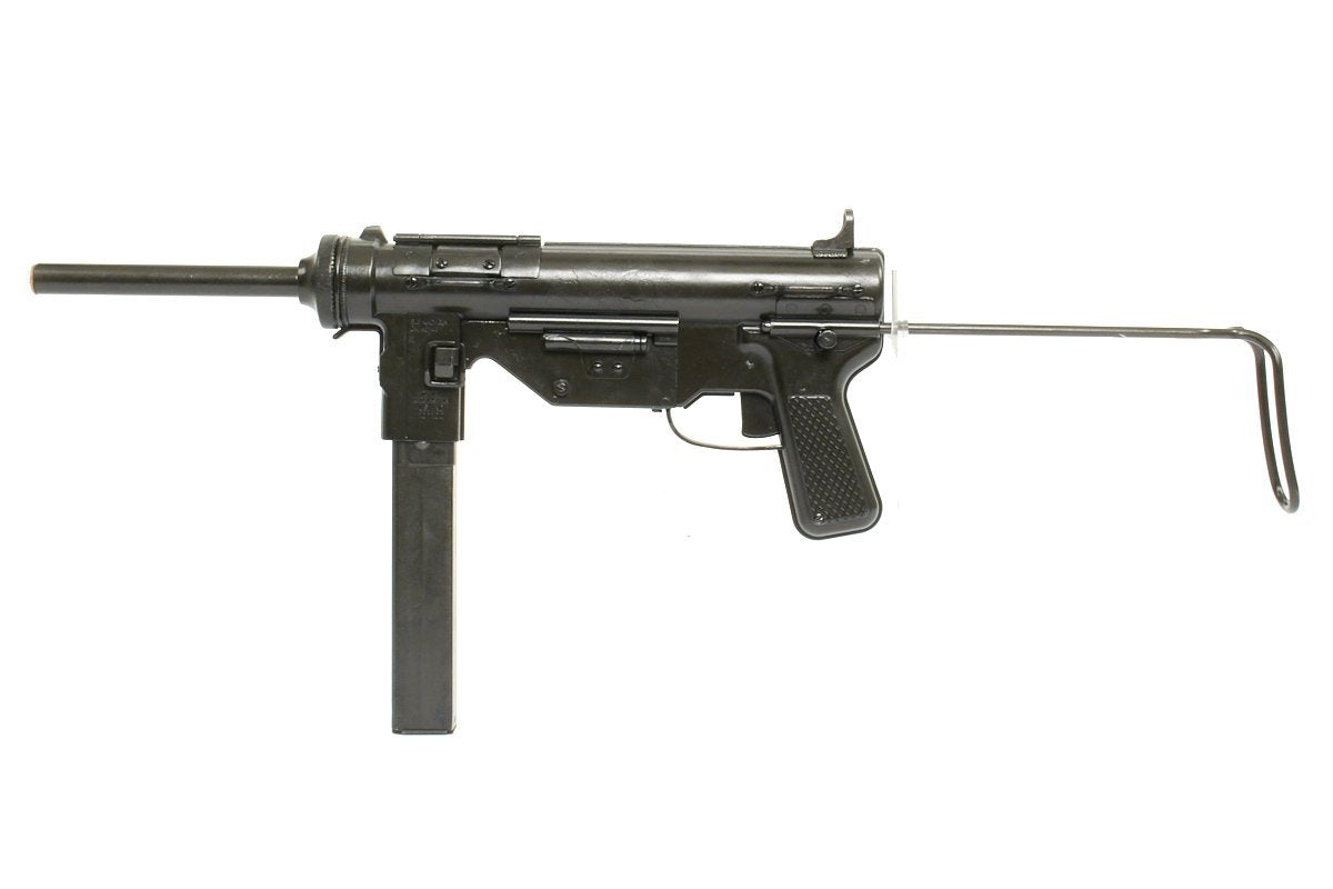 WWII M3 Grease Gun Non-Firing Military Submachine Gun Replica - TCN VAULT
