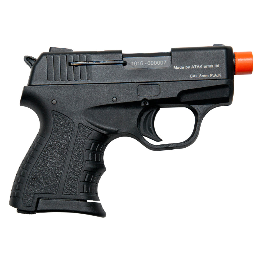 Zoraki M2807 8mm Semi-Auto Front Firing Blank Gun in Black - TCN VAULT