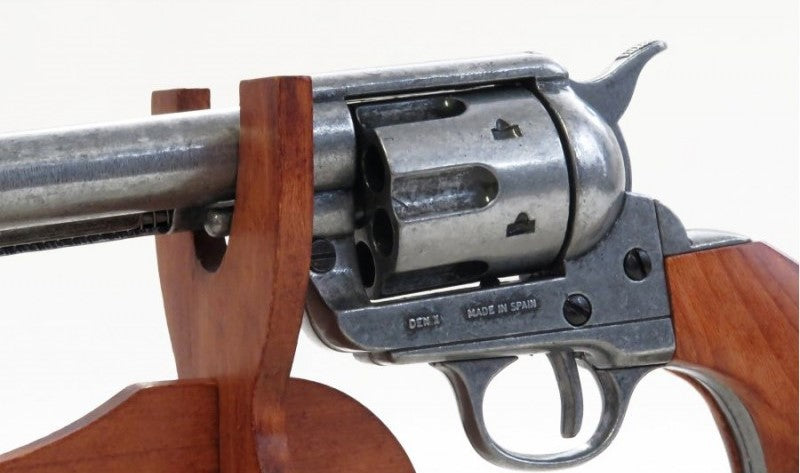 Denix SAA 1873 7.5" Barrel Non-Firing Revolver In Gray - TCN VAULT