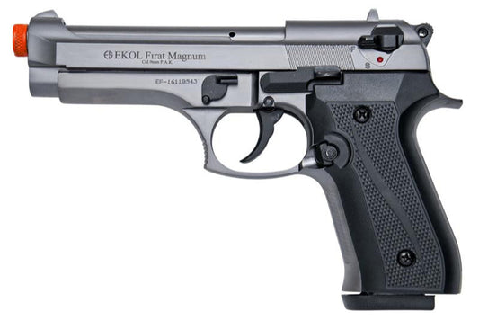 EKOL Firat Magnum 9mm Semi-Auto Blank Gun In Fume - TCN VAULT