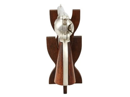 Denix SAA 1873 Peacemaker Non-Firing Revolver in Nickel - TCN VAULT