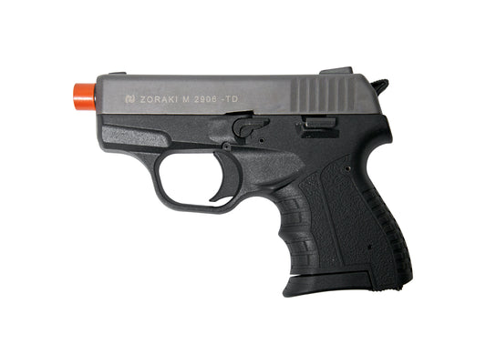 Zoraki M2906 9mm Semi-Auto Blank Gun in Fume - TCN VAULT