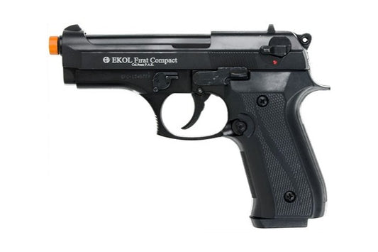 EKOL Firat Compact 9mm Semi Auto Blank Gun In Black - TCN VAULT