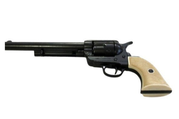 Denix 1873 SAA Cavalry 7.5-Inch Non-Firing Revolver in Black - TCN VAULT