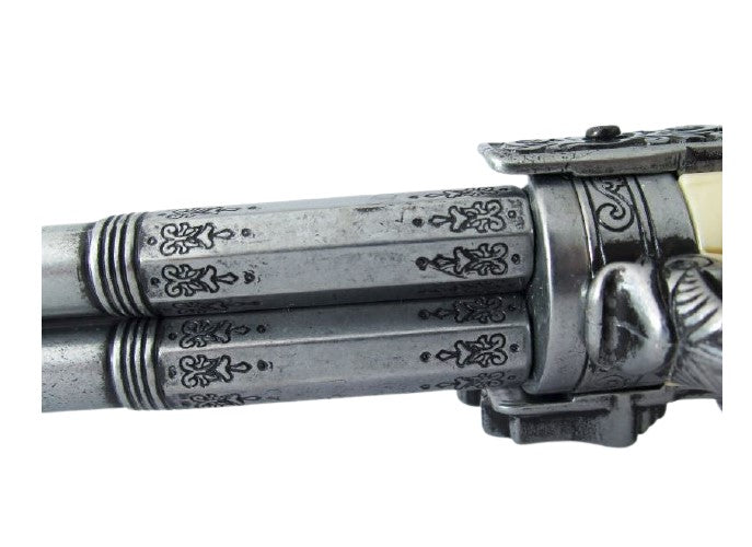 Denix 18th Century 3 Barrel Non-Firing Flintlock Gray - TCN VAULT