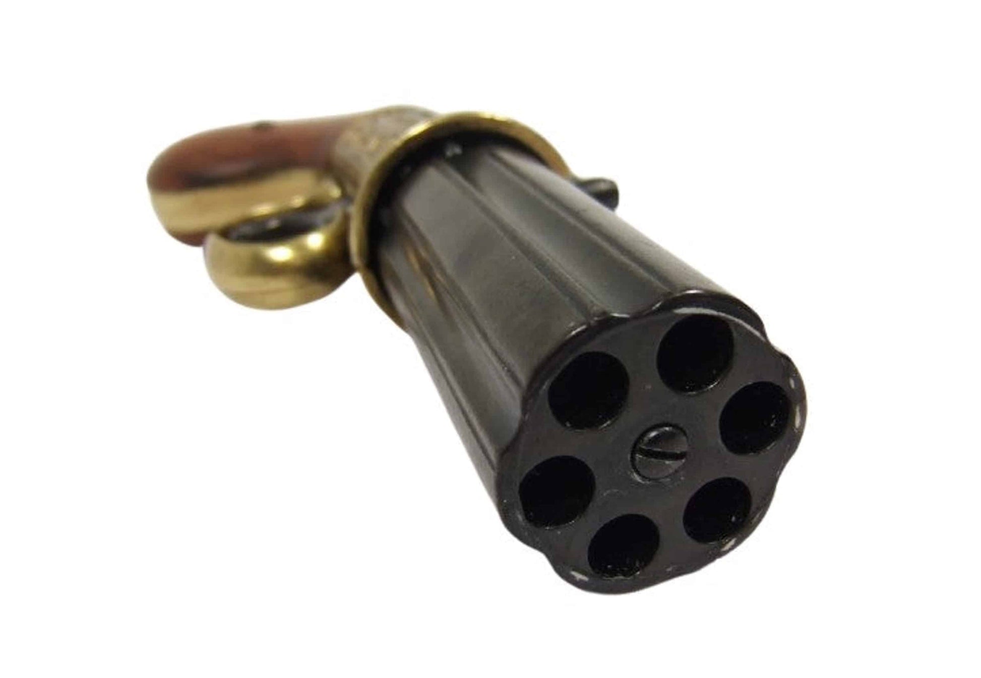 Denix 1840 6 Barrel Pepper-Box Non-Firing Revolver - TCN VAULT