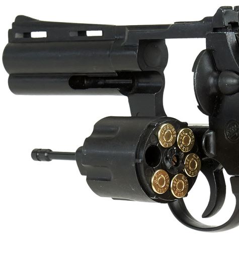 Bruni 9mm Blank Firing Revolver 357 Magnum in Black - TCN VAULT
