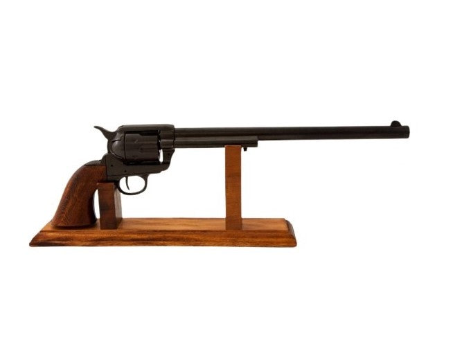 Denix 1873 SAA Buntline Special Non-Firing Revolver In Black - TCN VAULT
