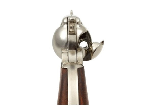 Denix SAA 1873 Peacemaker Non-Firing Revolver in Nickel - TCN VAULT
