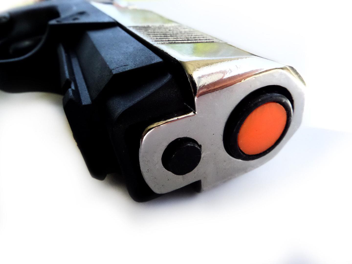Bruni 9mm P4 Storm Blank Firing Gun in Nickel - TCN VAULT