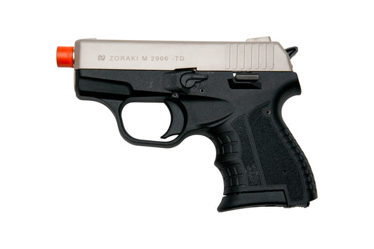 Zoraki M2906 9mm Semi-Auto Blank Prop Gun In Satin - TCN VAULT