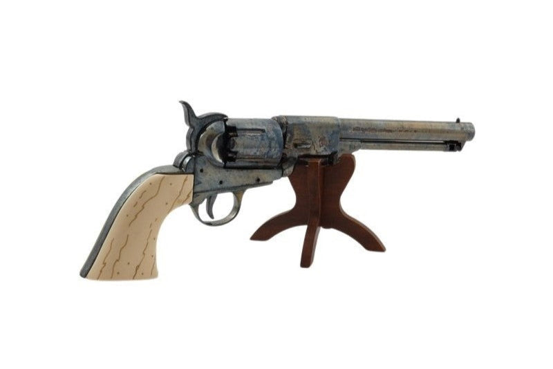 Denix 1860 Griswold & Gunnison Non-Firing Revolver Blued Finish - TCN VAULT