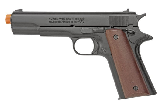 Bruni M1911 8mm Front Firing Blank Gun in Black Finish - TCN VAULT