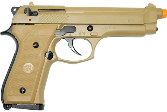 Bruni M92 Front Firing Blank Gun Desert Finish