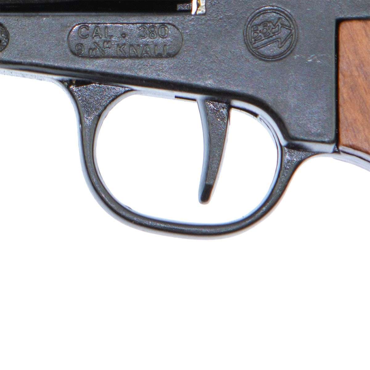 Bruni Old West Fast Draw Blank Firing Revolver in Black - TCN VAULT