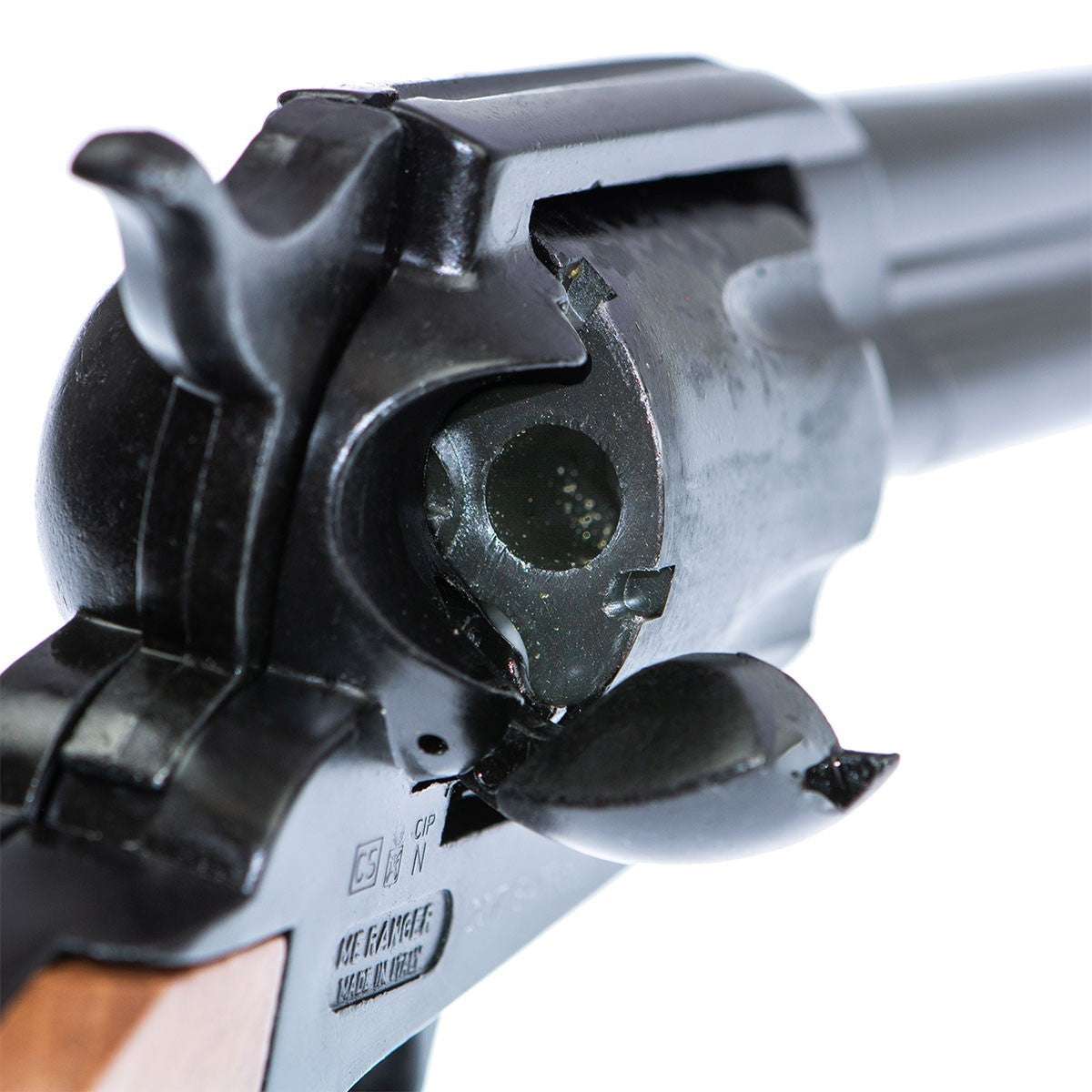 Bruni Old West Fast Draw Blank Firing Revolver in Black - TCN VAULT