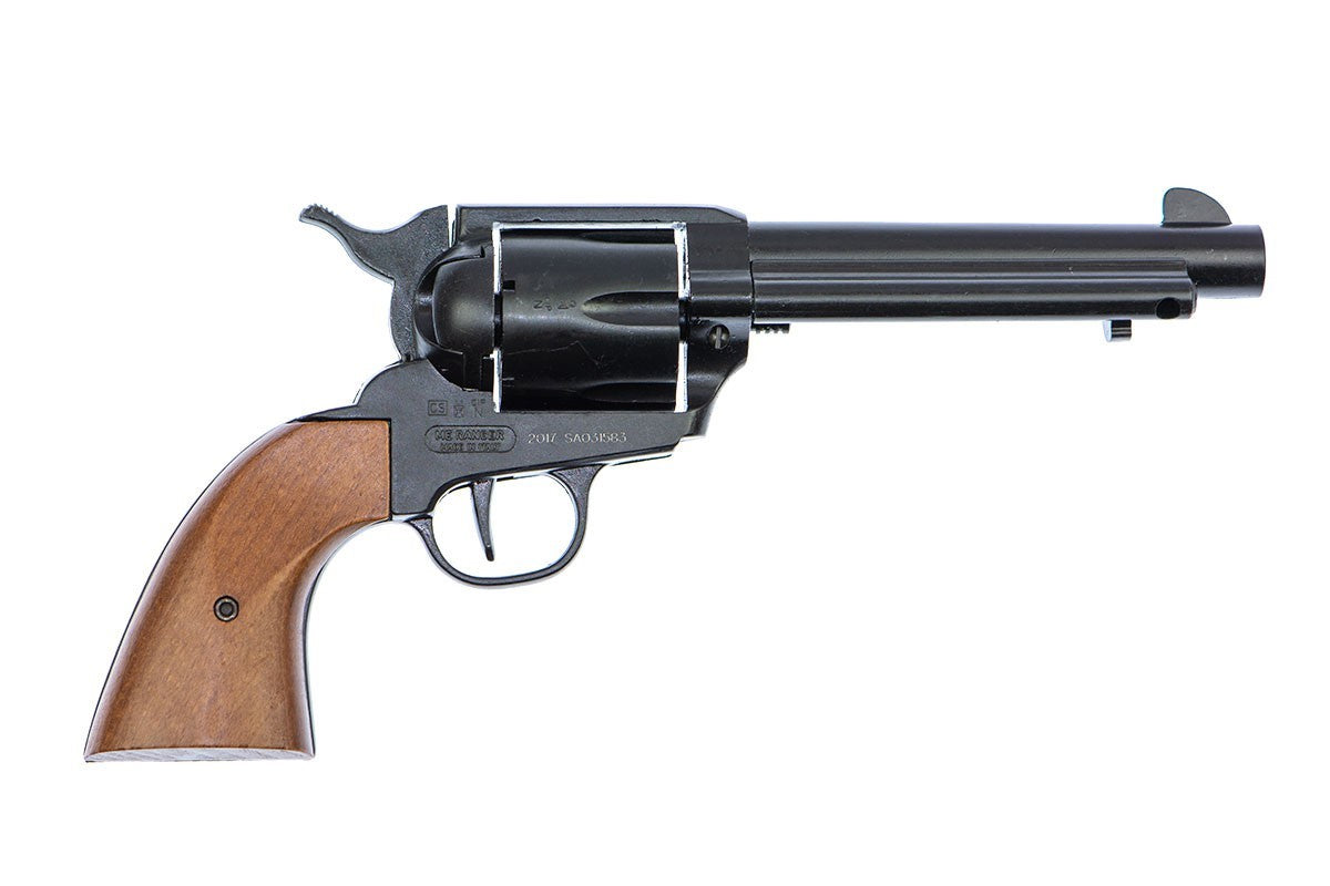 Bruni Old West Fast Draw Blank Firing Revolver in Black - TCN VAULT