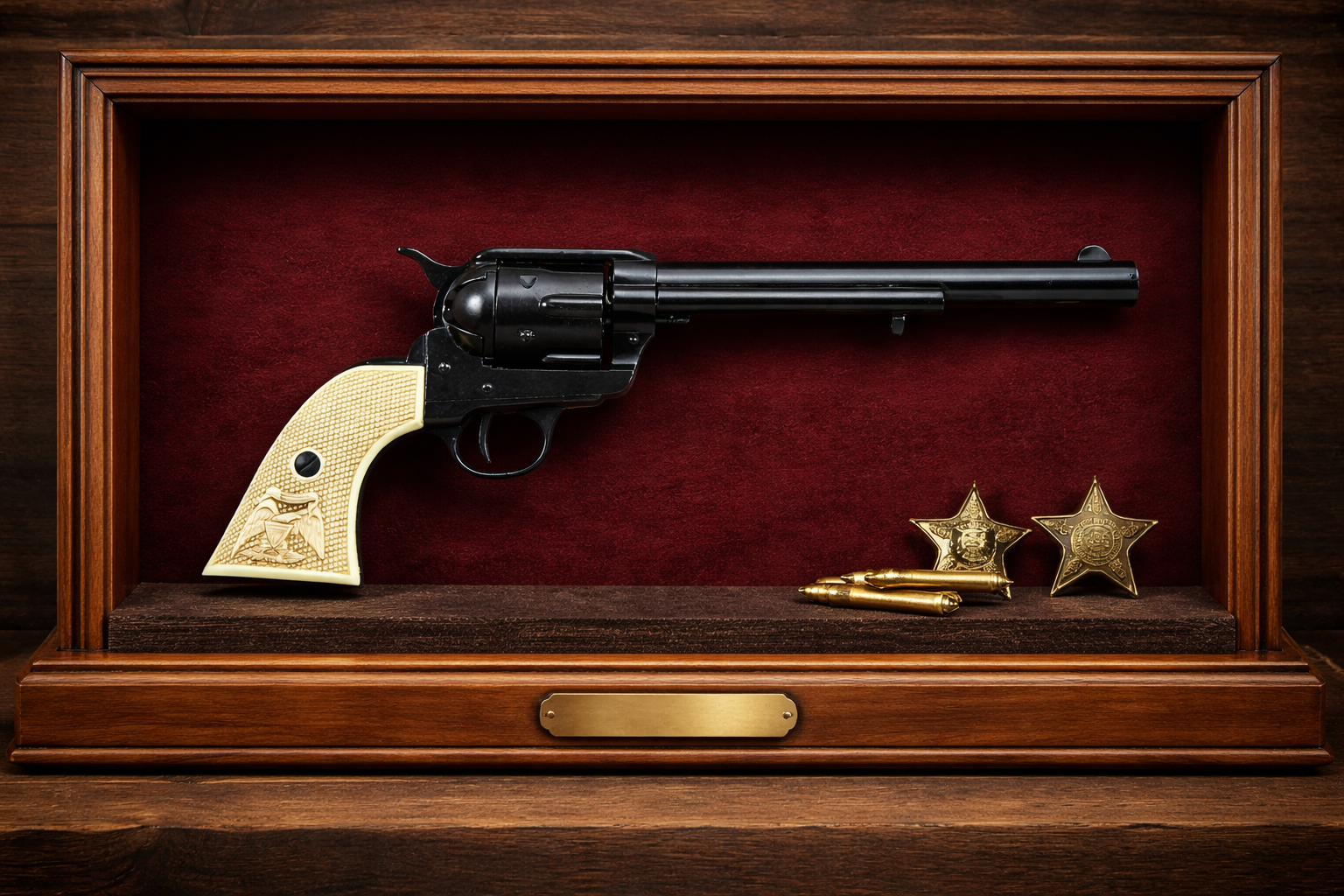 non-firing display replica of the civil war era revolver