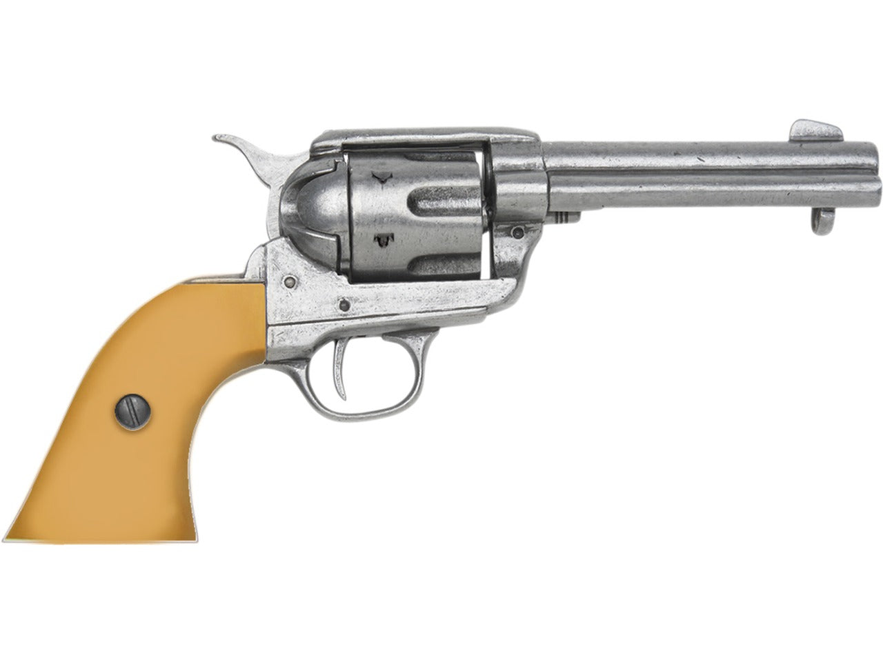 Denix 1873 SAA Fast Draw Non-Firing Revolver With Auburn Grips - TCN VAULT
