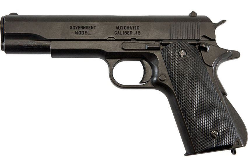 Denix M1911 Non-Firing Field Strippable Prop Gun in Black - TCN VAULT