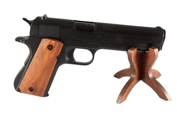 Denix 1911 Non-Firing Replica Gun with Light Wood Grips - TCN VAULT