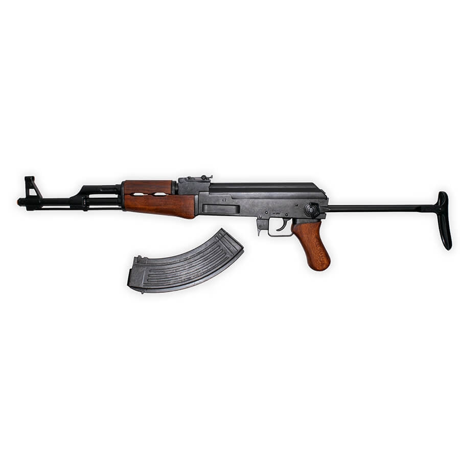 Denix Russian AK-47 Non-Firing Replica Rifle With Folding Stock - TCN VAULT