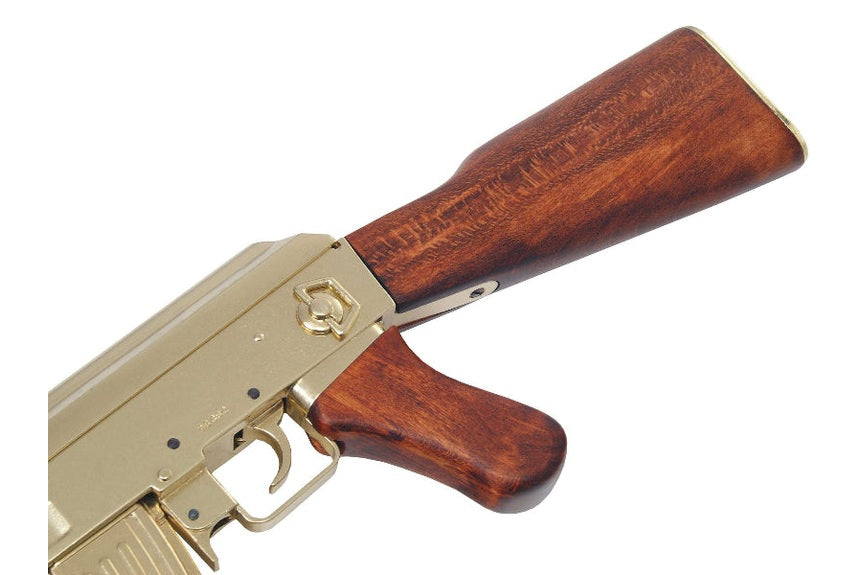 Denix Gold AK47 Dictator Non-Firing Replica Prop Gun - TCN VAULT