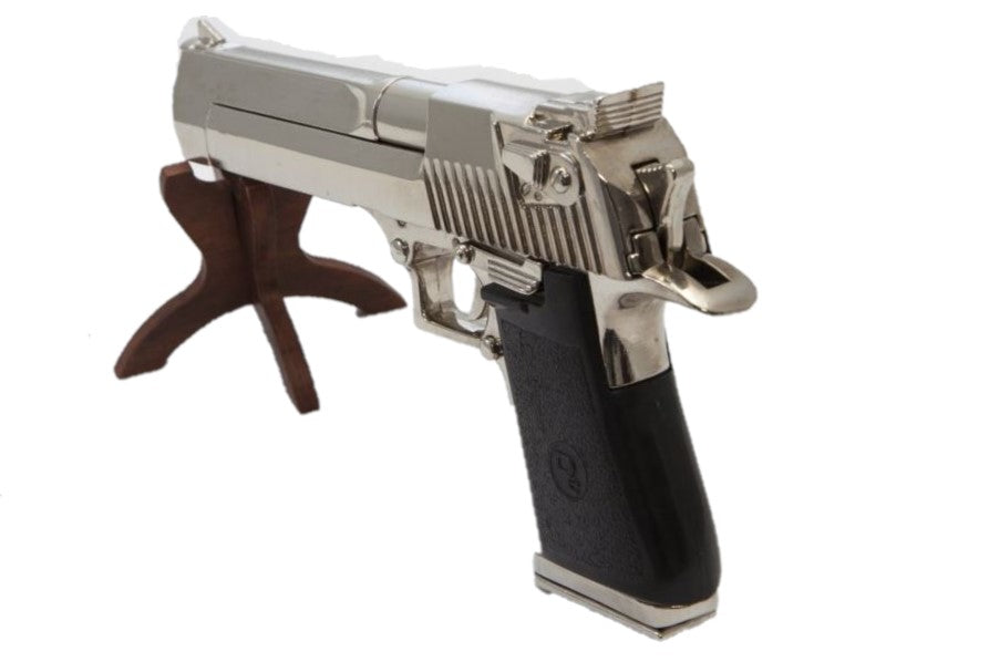 Denix Desert Eagle M1982 Non-Firing Prop Gun in Nickel - TCN VAULT