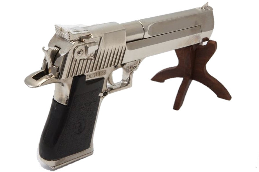 Denix Desert Eagle M1982 Non-Firing Prop Gun in Nickel - TCN VAULT