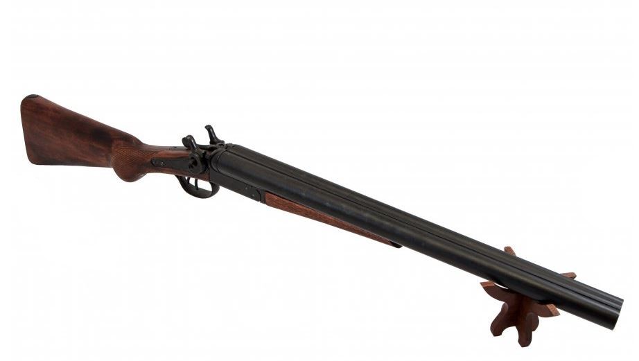 Denix 1868 Double Barrel "Coach" Non-Firing Shotgun - TCN VAULT