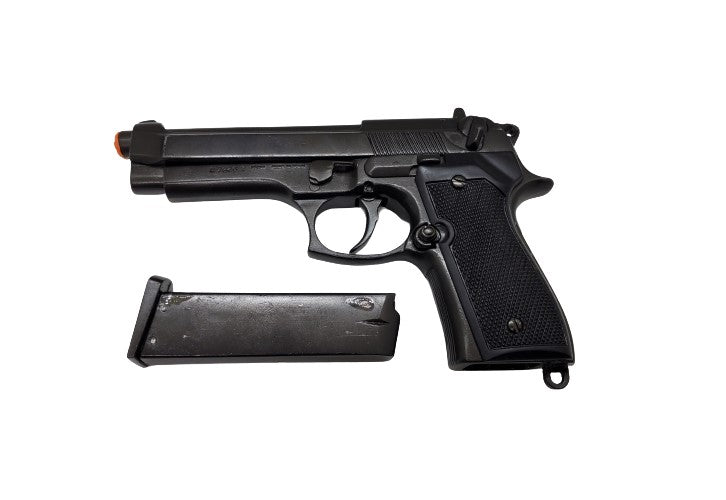 Denix Military Beretta M92 Non-Firing Movie Prop Gun in Black - TCN VAULT