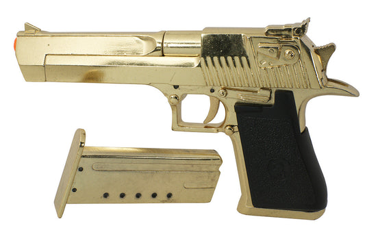 Denix Gold Finish Desert Eagle Non Firing Replica Gun