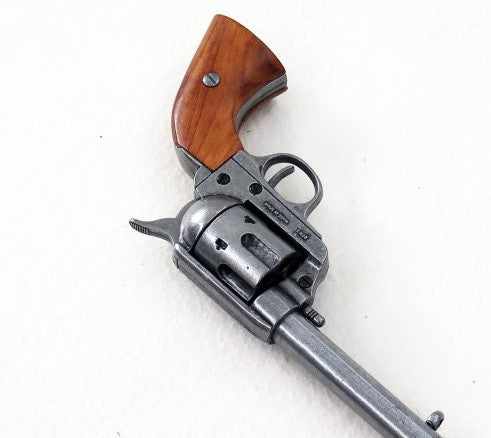 Denix SAA 1873 7.5" Barrel Non-Firing Revolver In Gray - TCN VAULT