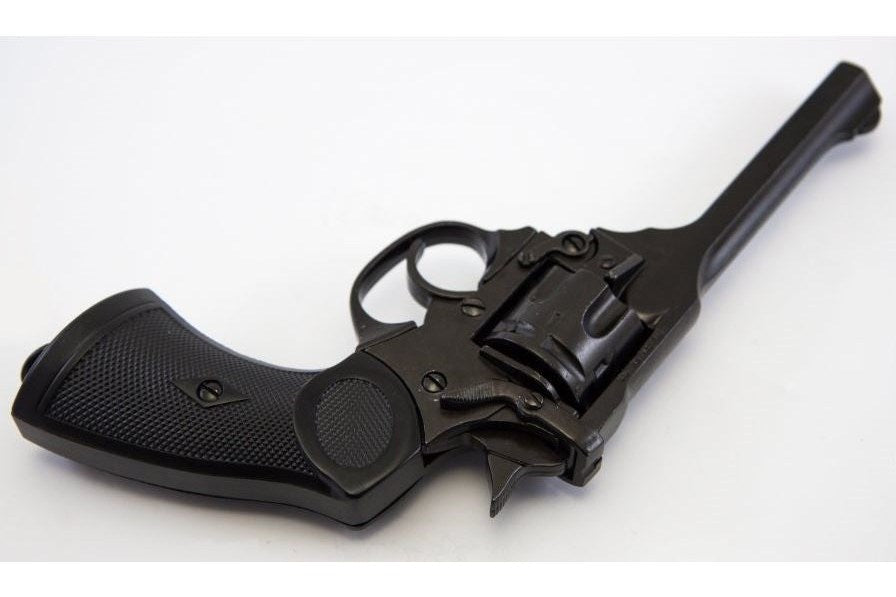 Denix 1923 MK4 Webley Indiana Jones Non-Firing Prop Revolver - TCN VAULT