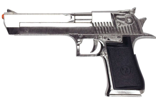 Denix Desert Eagle M1982 Non-Firing Prop Gun in Nickel - TCN VAULT