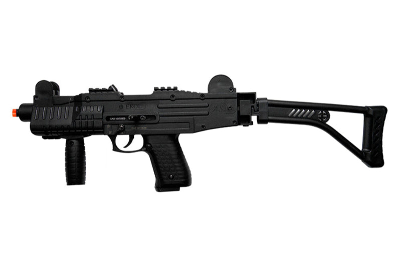 EKOL ASI UZI 9mm Automatic Blank Machine Gun, Folding Stock - TCN VAULT