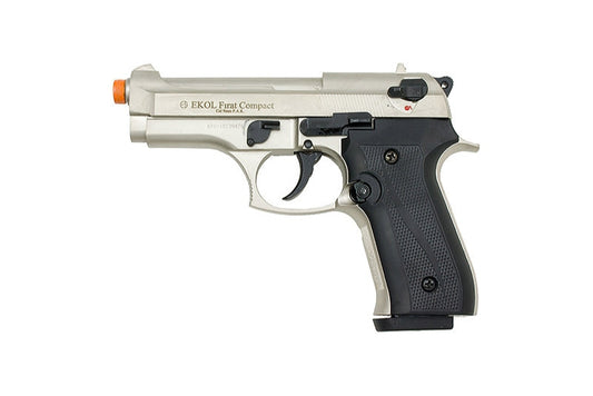 EKOL Firat Compact Semi-Auto 9mm Blank Gun in Satin - TCN VAULT