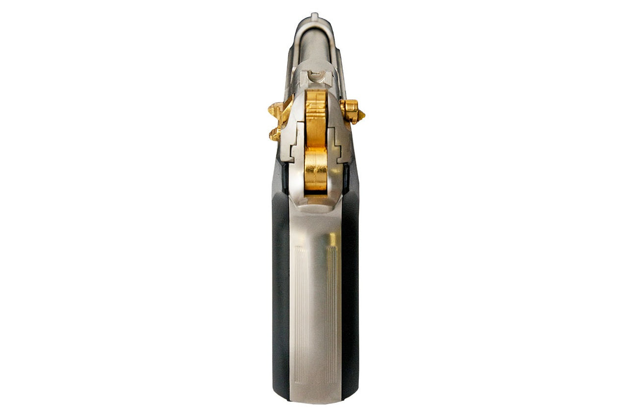 EKOL Firat Compact Semi-Auto Blank Gun, Satin and Gold Fittings - TCN VAULT