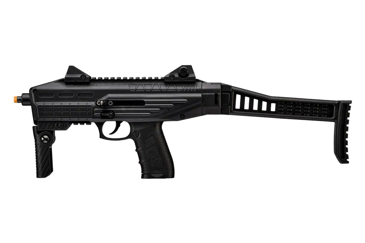 GANNET Front‑Firing Blank Machine Gun Full & Semi‑Auto with Folding Stock - TCN VAULT
