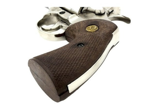 Denix Python 357 Magnum Non-Firing Prop Gun in Nickel - TCN VAULT